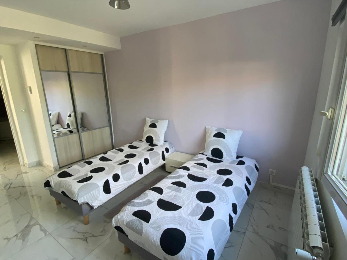 3 Pieces Climatise En Rez De Jardin Avec Piscine Appartement Villeneuve-Loubet Buitenkant foto