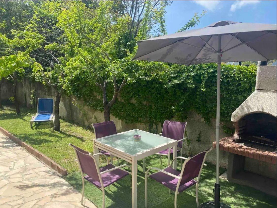 3 Pieces Climatise En Rez De Jardin Avec Piscine Appartement Villeneuve-Loubet Buitenkant foto